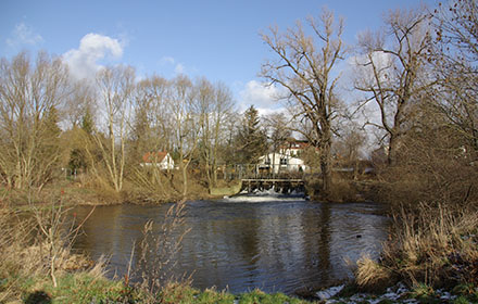 Okerwehr in Ohrum (Foto W. Schuhmacher)
